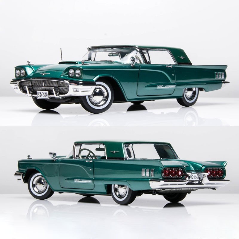 Vintage And Collectible Toys - Thunderbird-modelo de coche Retro musculoso clásico,