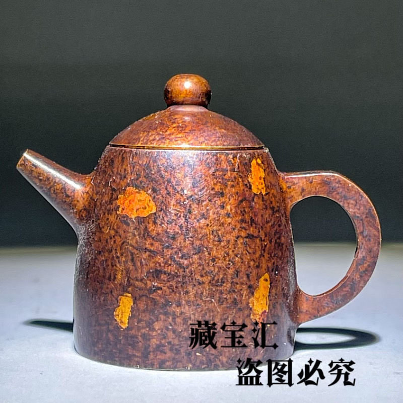 Small Vintage Collectible Items - Mini tetera antigua de cobre puro