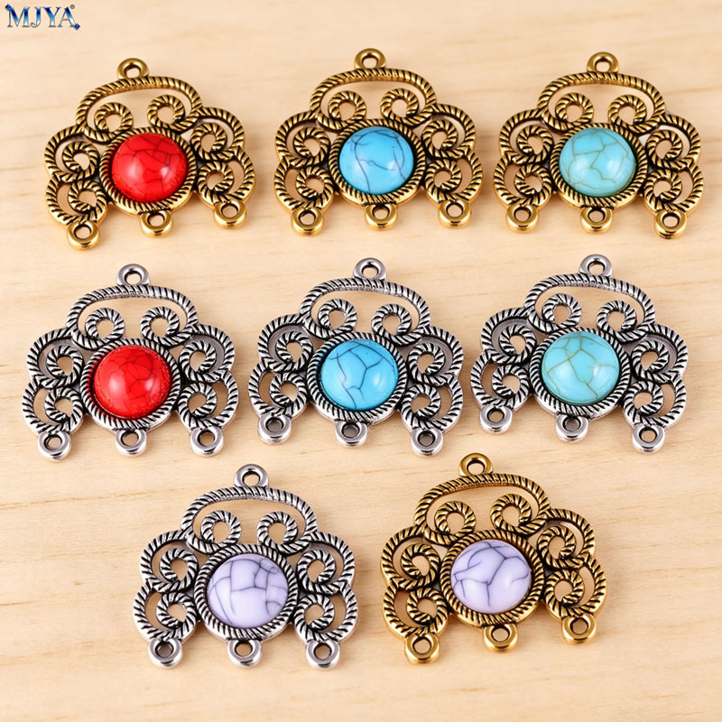 Vintage Collectible Item - MJYA 5 piezas/lote de dijes conectores