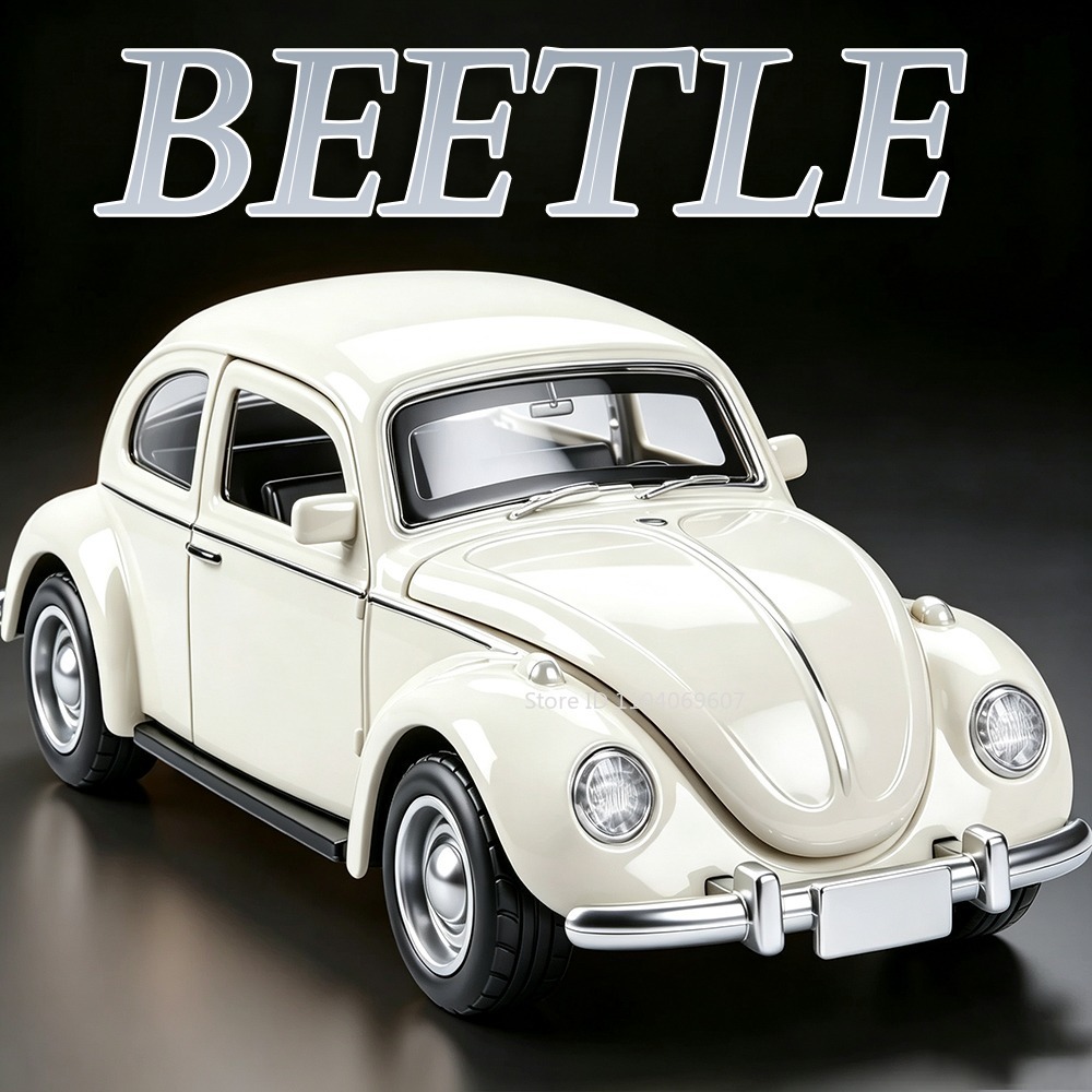 Vintage And Collectible Toys - Modelo de Coche Beetle a Escala