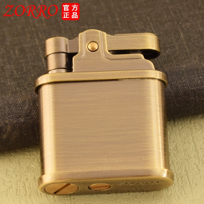 Vintage Collectible Lighters - Encendedor de combustible ZORRO 582 de
