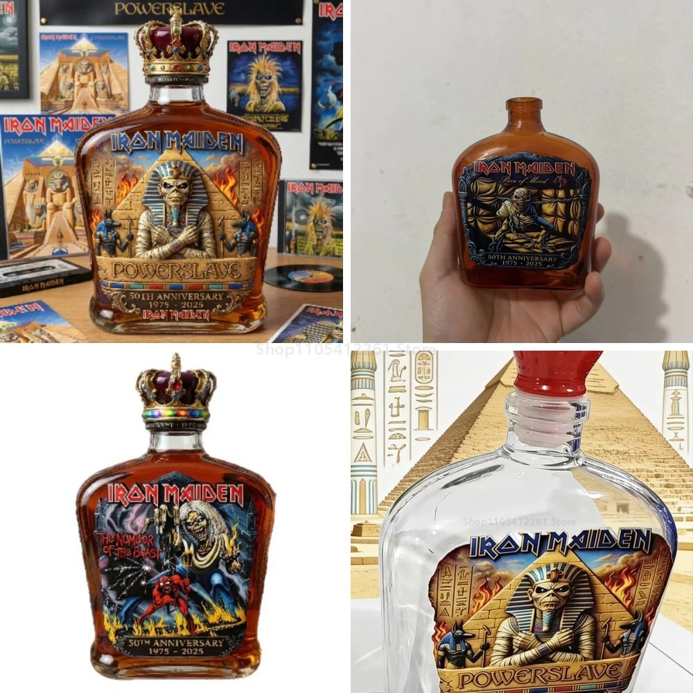 Vintage Collectible Liquor Bottles - Botella de Licor con Forma de