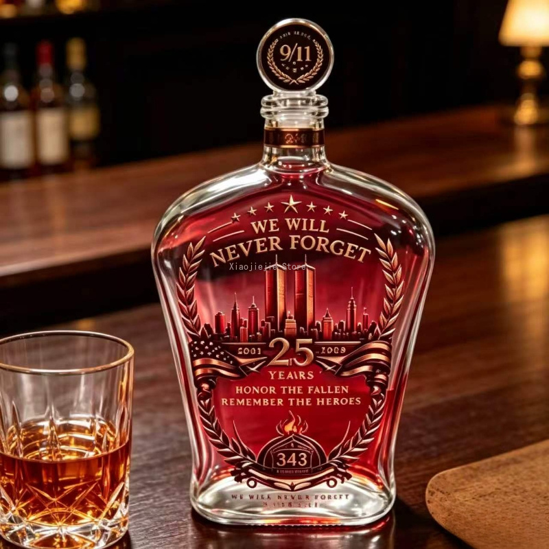 Decantador de licor de cristal - Vintage Collectible Liquor Bottles reseña y precio