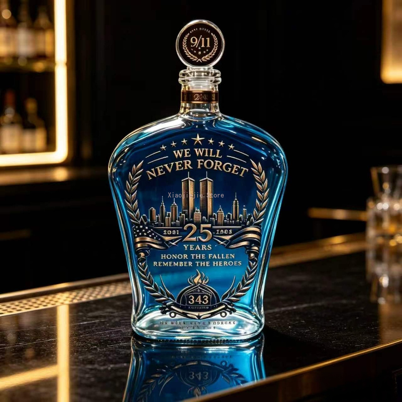 Decantador de licor de cristal - Vintage Collectible Liquor Bottles reseña y precio