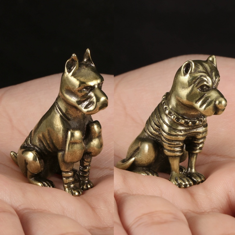 Figura Vintage de Pitbull Bull - Vintage Collectible Christmas Ornaments reseña y precio
