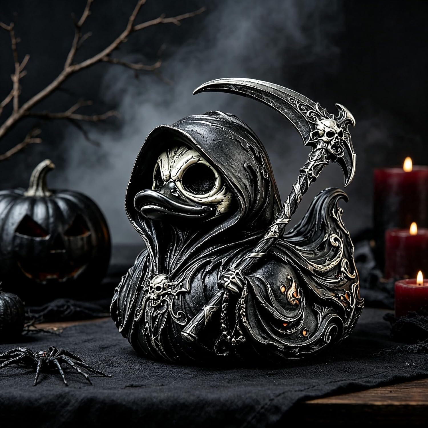 Pato Coleccionable Gótico Grim - Vintage Collectible Figurines reseña y precio