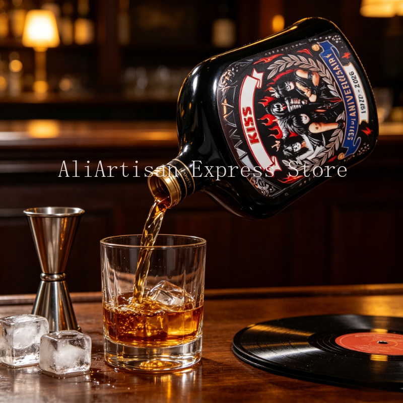 Decantador de whisky inspirado - Vintage Collectible Liquor Bottles reseña y precio