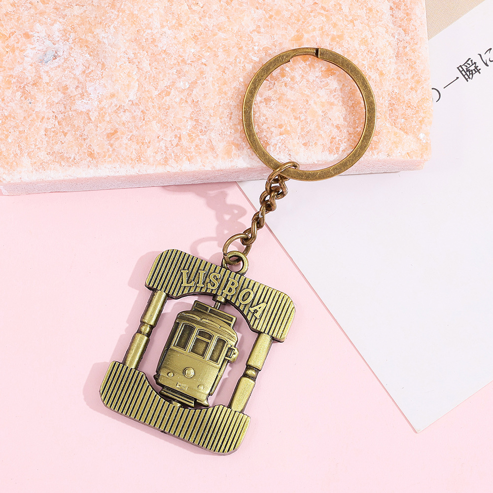 Llavero Metálico con Diseño de - Vintage Item reseña y precio