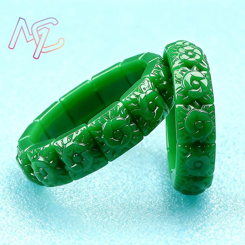 Pulsera de flor de Jade Real,  - Vintage Item reseña y precio