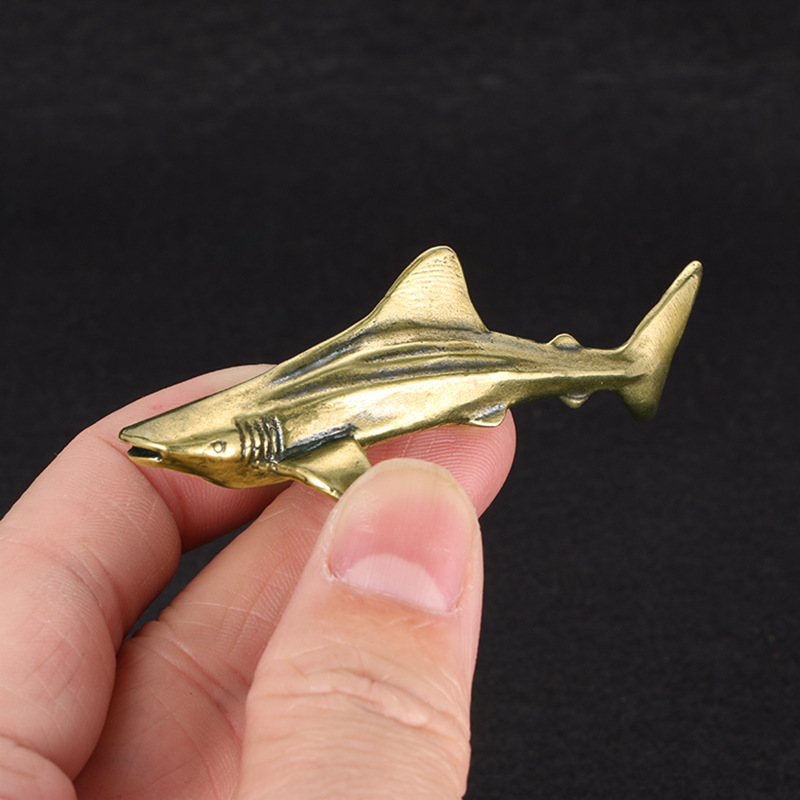 Figura de Tiburón de Latón Vin - Vintage Collectible Christmas Ornaments reseña y precio